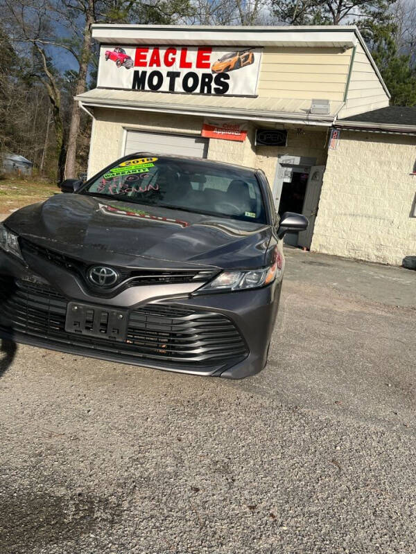 Used 2018 Toyota Camry LE with VIN 4T1B11HK4JU101243 for sale in Chesterfield, VA