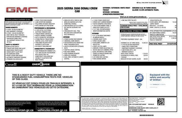 2025 GMC Sierra 3500HD