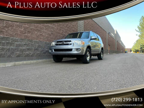2005 Toyota Sequoia for sale at A Plus Auto Sales LLC in Denver CO