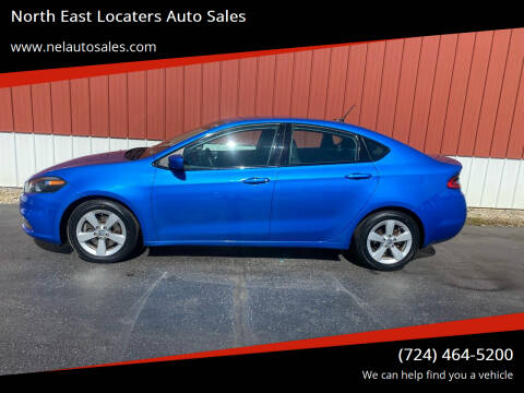 2016 Dodge Dart for sale at North East Locaters Auto Sales in Indiana PA
