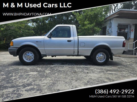 2003 Ford Ranger for sale at M & M Used Cars LLC in Daytona Beach FL