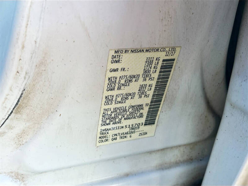 2018 Nissan Titan SL
