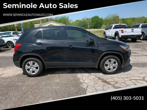 2018 Chevrolet Trax for sale at Seminole Auto Sales in Seminole OK