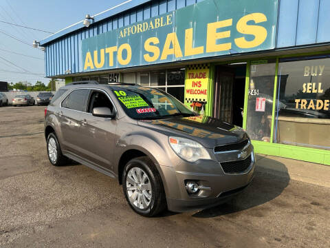 2010 Chevrolet Equinox for sale at Affordable Auto Sales of Michigan in Pontiac MI