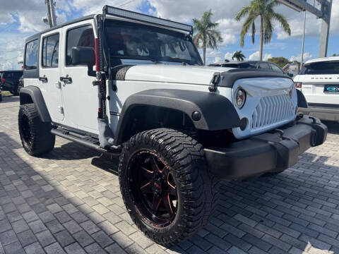 2017 Jeep Wrangler Unlimited for sale at City Motors Miami in Miami FL