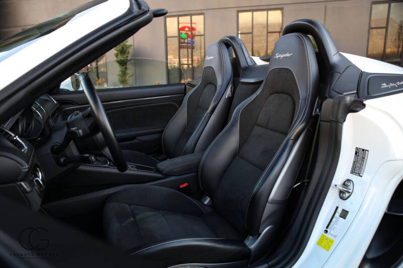 2022 Porsche 718 Boxster Spyder