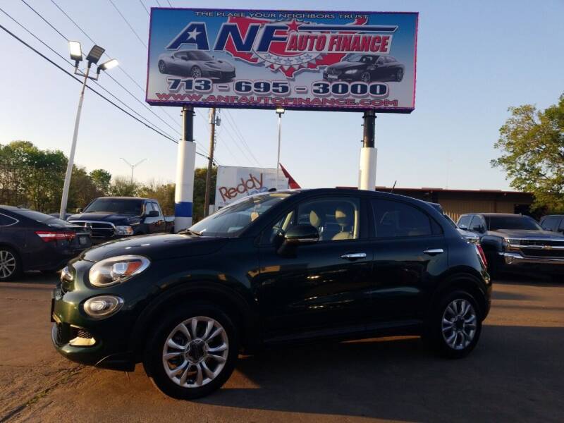 2016 FIAT 500X for sale at ANF AUTO FINANCE in Houston TX