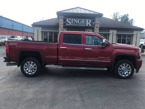 2018 GMC Sierra 2500HD for sale at Singer Auto Sales in Caldwell OH
