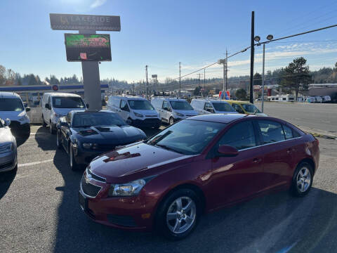 2012 Chevrolet Cruze for sale at Lakeside Auto in Lynnwood WA