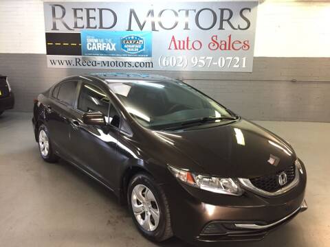 2014 Honda Civic for sale at REED MOTORS LLC in Phoenix AZ