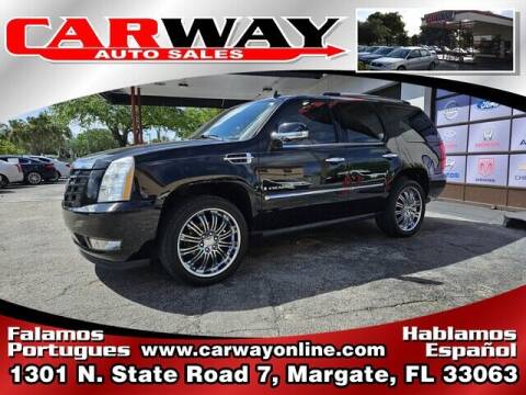 2008 Cadillac Escalade for sale at CARWAY Auto Sales in Margate FL