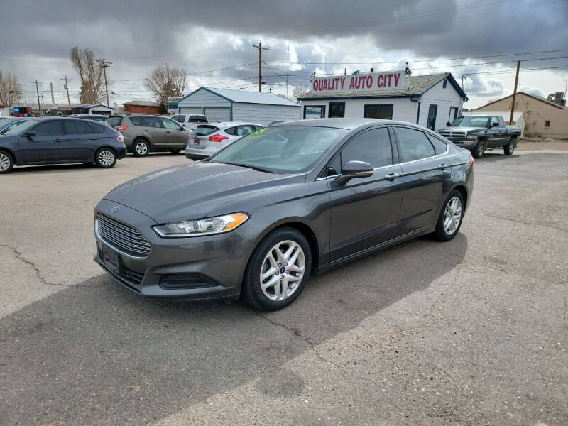 2015 Ford Fusion for sale at Quality Auto City Inc. in Laramie WY