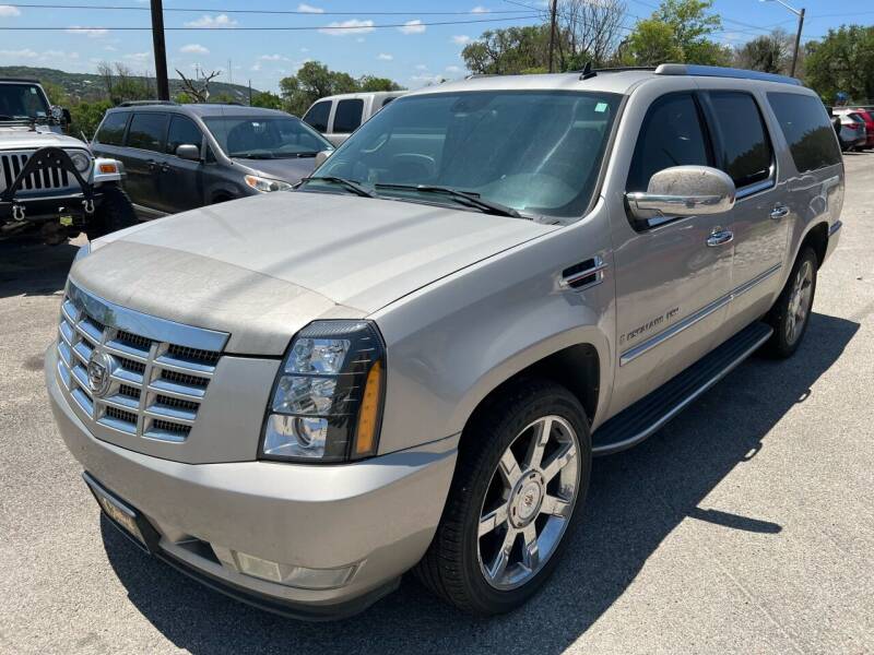 2008 Cadillac Escalade ESV for sale at Central Automotive in Kerrville TX