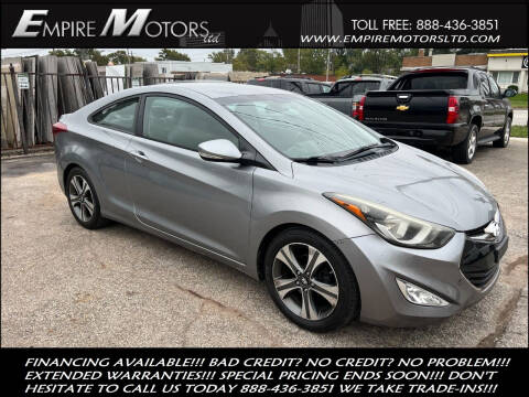 2014 Hyundai Elantra Coupe for sale at Empire Motors LTD in Cleveland OH