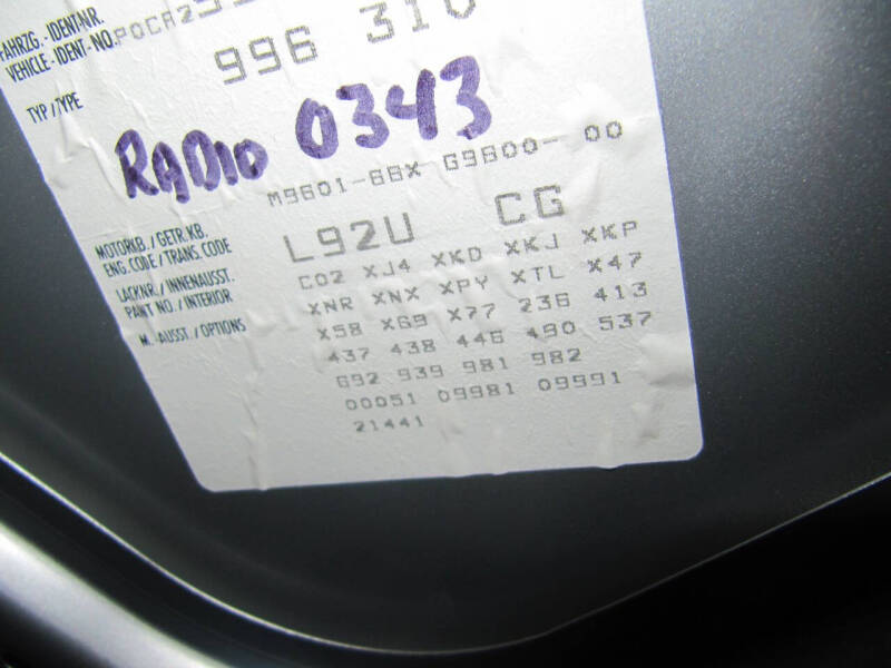 1999 Porsche 911 Carrera