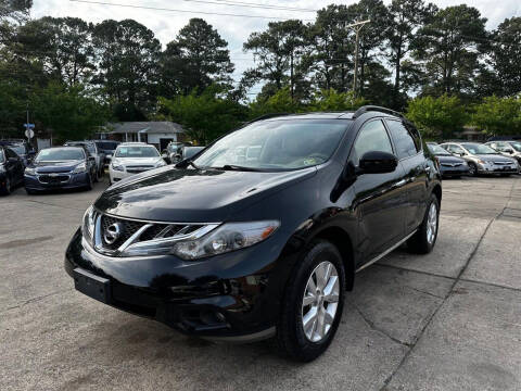 2013 Nissan Murano for sale at Newtown Motors in Virginia Beach VA