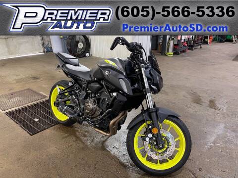 2018 Yamaha MT-07 for sale at Premier Auto in Sioux Falls SD
