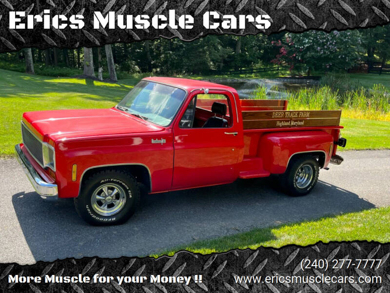 1974 Chevrolet C/K 10 Series for sale at Eric's Muscle Cars in Clarksburg MD