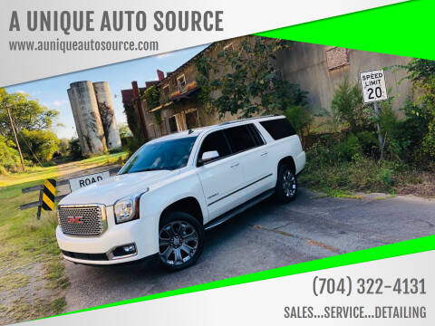2015 GMC Yukon XL for sale at A UNIQUE AUTO SOURCE in Albemarle NC
