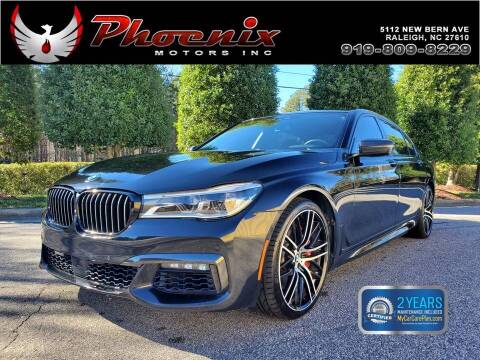 2016 BMW 7 Series for sale at Phoenix Motors Inc in Raleigh NC