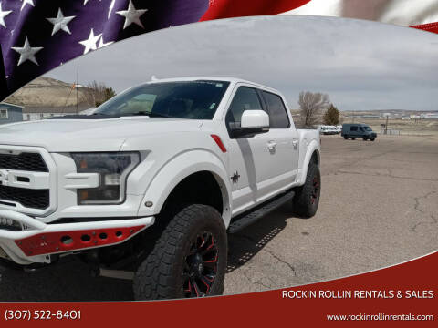 2019 Ford F-150 for sale at Rockin Rollin Rentals & Sales in Rock Springs WY