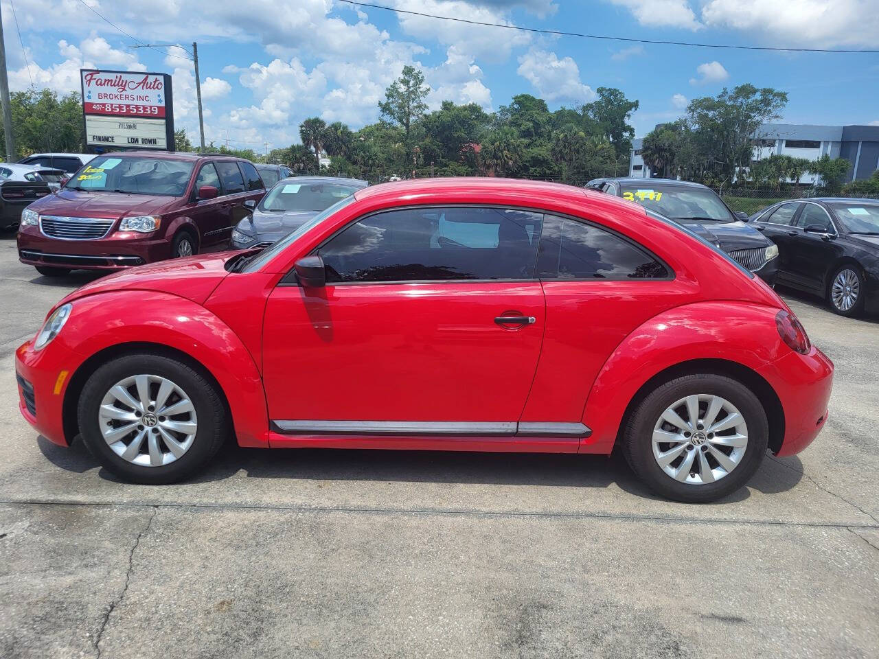 2017 Volkswagen Beetle for sale at FAMILY AUTO BROKERS in Longwood, FL