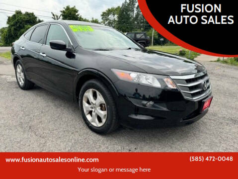 2010 Honda Accord Crosstour for sale at FUSION AUTO SALES in Spencerport NY