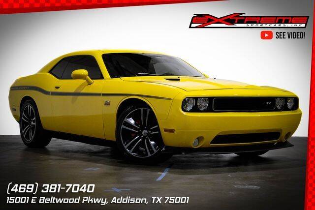 2012 Dodge Challenger for sale at EXTREME SPORTCARS INC in Addison TX