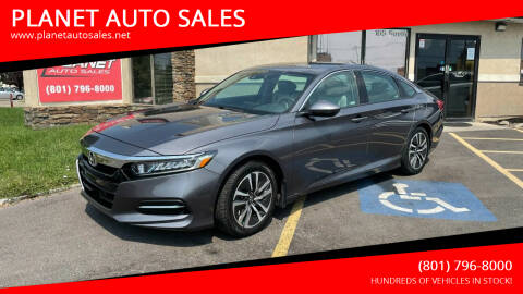 2018 Honda Accord Hybrid for sale at PLANET AUTO SALES in Lindon UT
