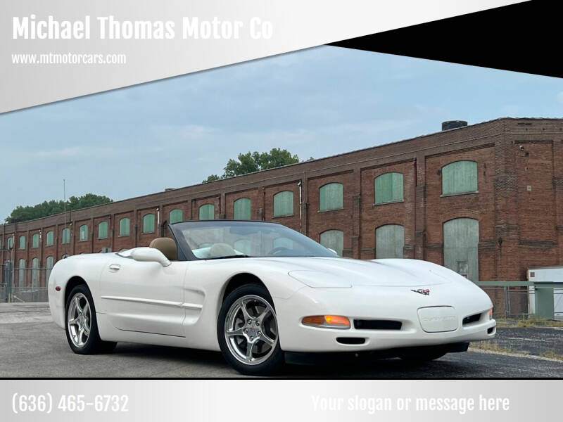 2002 Chevrolet Corvette for sale at Michael Thomas Motor Co in Saint Charles MO