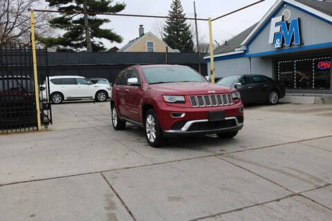 2014 Jeep Grand Cherokee for sale at F & M AUTO SALES in Detroit MI