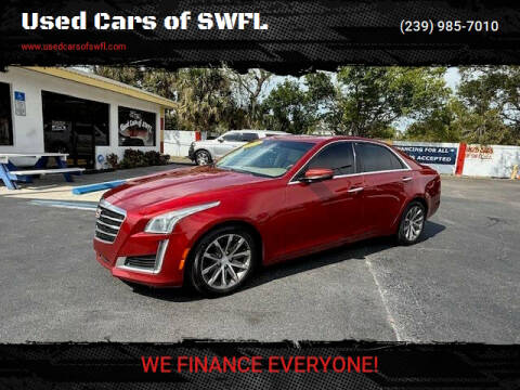 2016 Cadillac CTS for sale at Used Cars of SWFL in Fort Myers FL