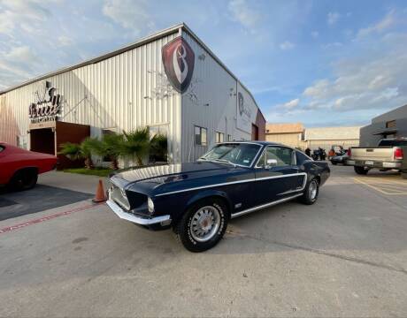 1968 Ford Mustang for sale at Barrett Auto Gallery in San Juan TX