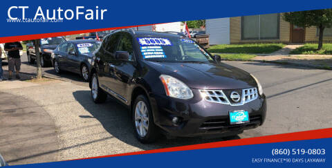 2011 Nissan Rogue for sale at CT AutoFair in West Hartford CT