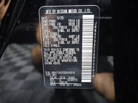 2025 Nissan Armada SV