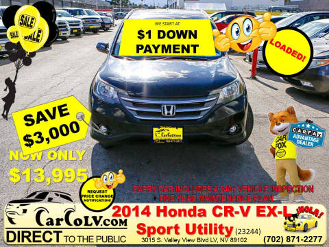 2014 Honda CR-V for sale at The Car Company in Las Vegas NV