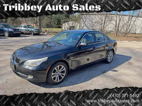 2009 BMW 5 Series for sale at Tribbey Auto Sales in Stockbridge GA