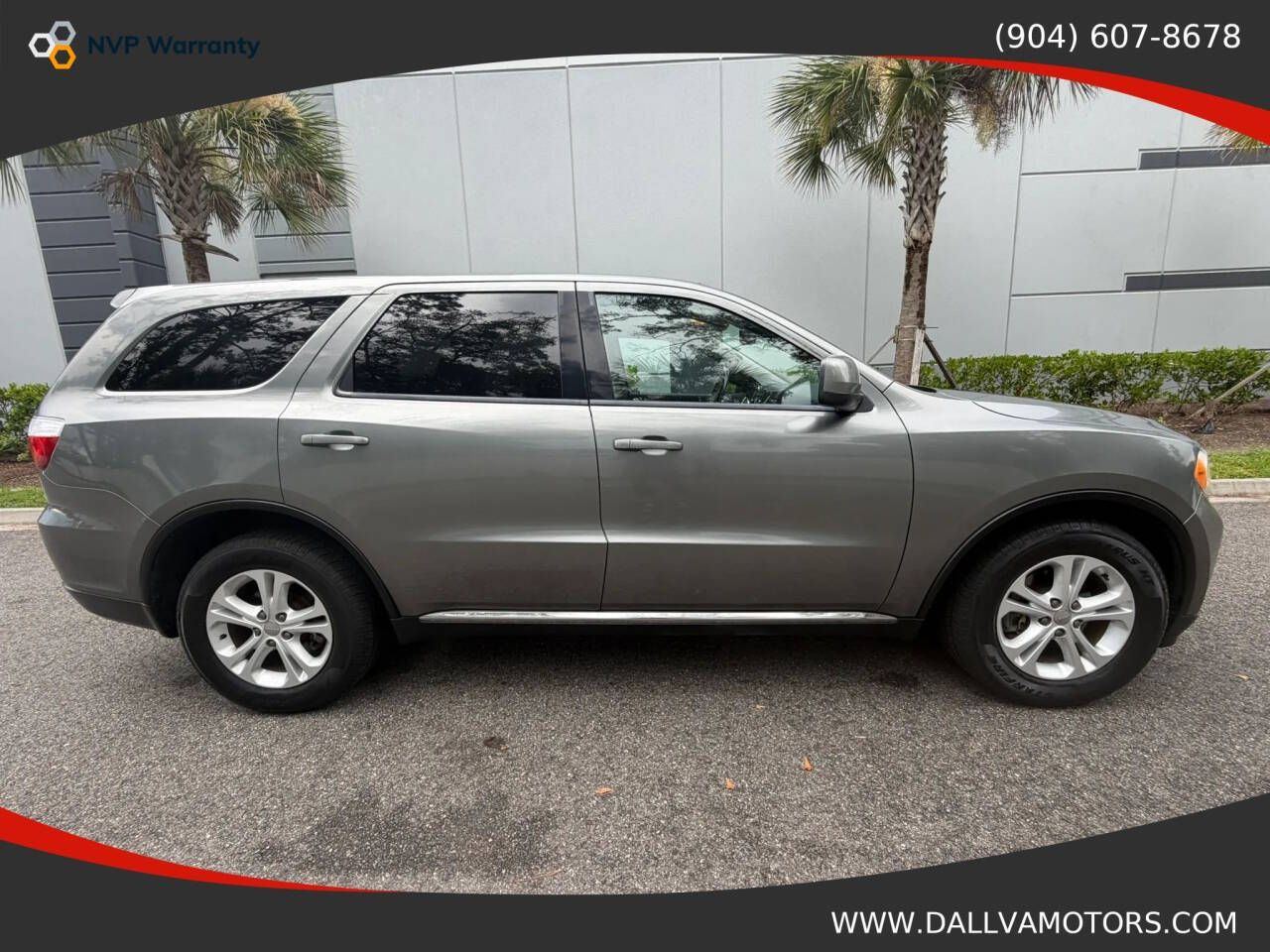 Gray 2012 Dodge Durango SXT SXT 4dr SUV 2
