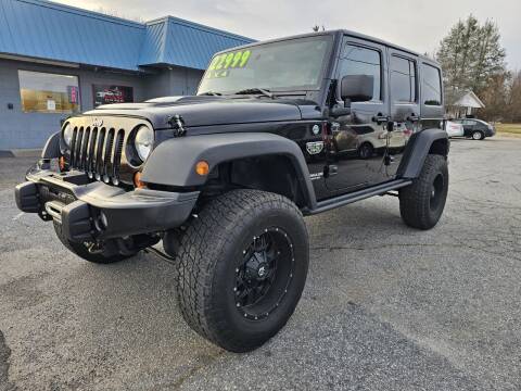 2012 Jeep Wrangler Unlimited for sale at Par Auto Sales in Granite Falls NC