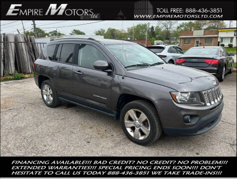 2016 Jeep Compass for sale at Empire Motors LTD in Cleveland OH