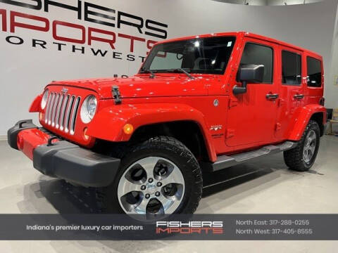 2017 Jeep Wrangler Unlimited for sale at Fishers Imports in Fishers IN