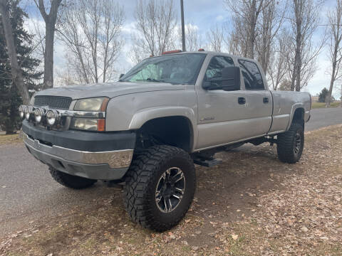 2004 Chevrolet Silverado 2500HD for sale at BELOW BOOK AUTO SALES in Idaho Falls ID