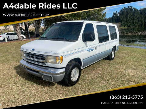 1997 Ford E-Series for sale at A4dable Rides LLC in Haines City FL