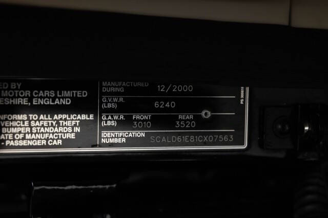 2001 Rolls-Royce Park Ward