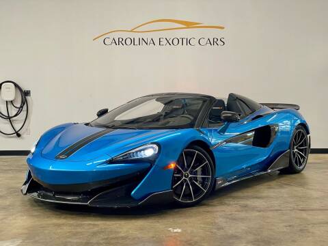 2020 McLaren 600LT Spider for sale at Carolina Exotic Cars & Consignment Center in Raleigh NC