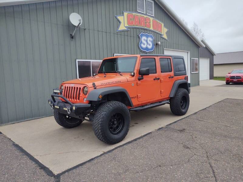 2015 Jeep Wrangler Unlimited for sale at CARS ON SS in Rice Lake WI
