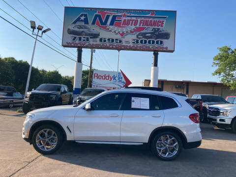 2021 BMW X3 for sale at ANF AUTO FINANCE in Houston TX