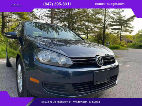 2012 Volkswagen Golf for sale at Route 41 Budget Auto in Wadsworth IL