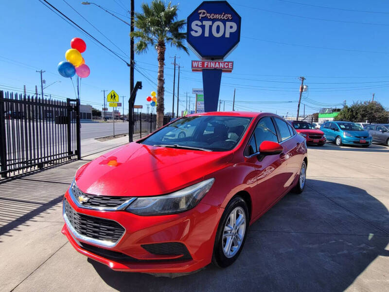 2017 Chevrolet Cruze for sale at PREMIER STOP MOTORS LLC in San Antonio TX