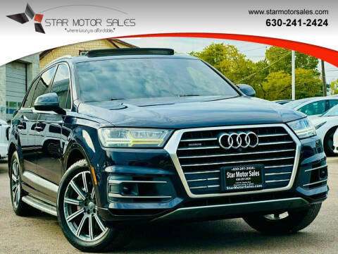 2017 Audi Q7 for sale at Star Motor Sales in Downers Grove IL